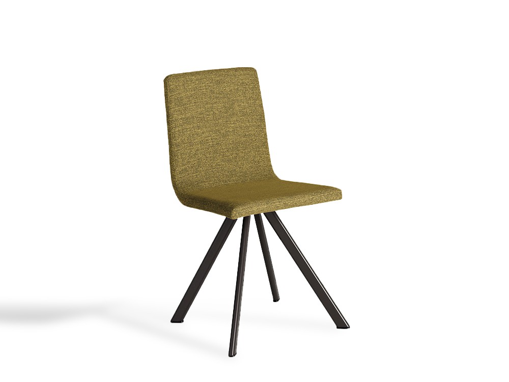 Silla de comedor tapizada Oval de Ramiro Tarazona - 2