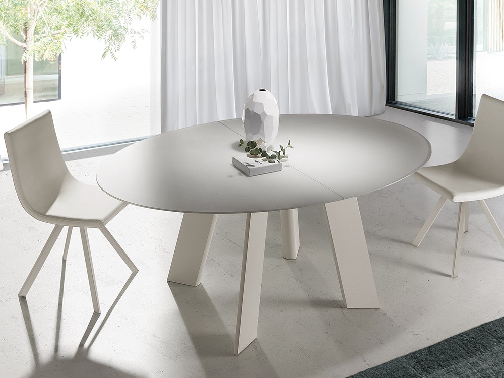 Silla de comedor tapizada Oval de Ramiro Tarazona - 5