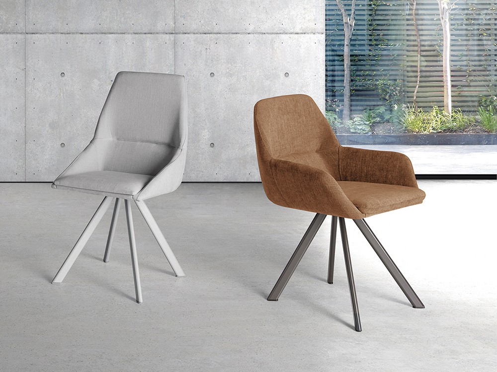 Silla de comedor tapizada Oval Confort de Ramiro Tarazona - 7
