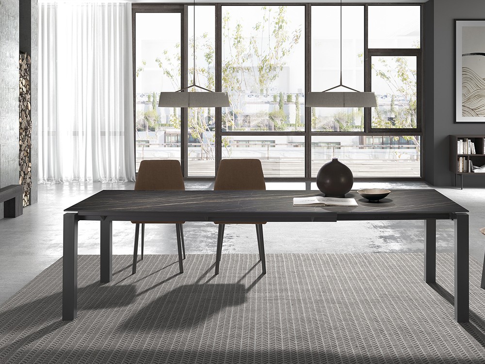 Mesa fija de comedor Sydney porcelánico Ramiro Tarazona - 1