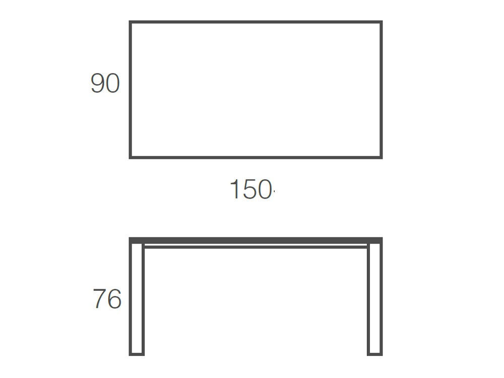 Mesa fija de comedor Sydney porcelánico Ramiro Tarazona - 7