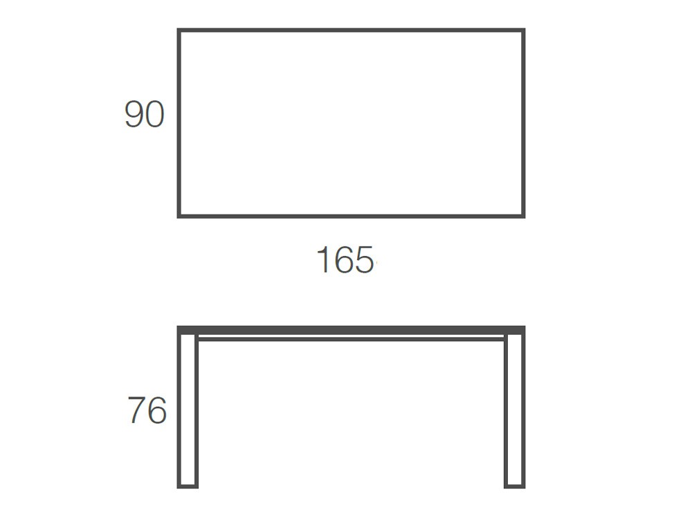 Mesa fija de comedor Sydney porcelánico Ramiro Tarazona - 8