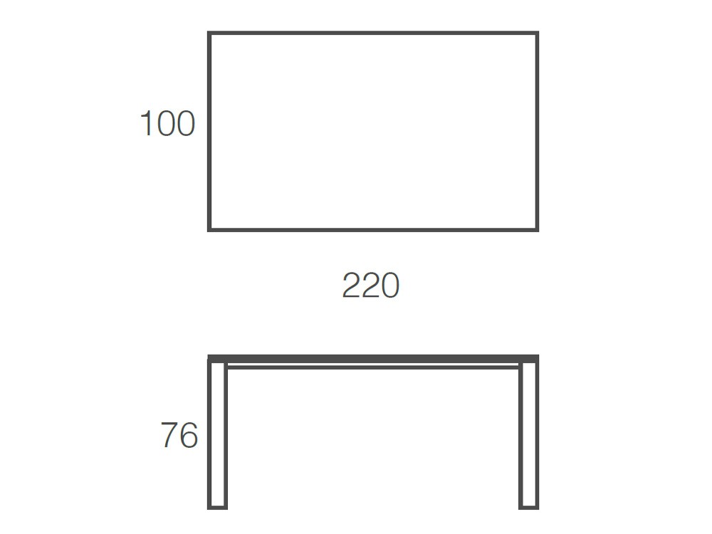 Mesa fija de comedor Sydney porcelánico Ramiro Tarazona - 13