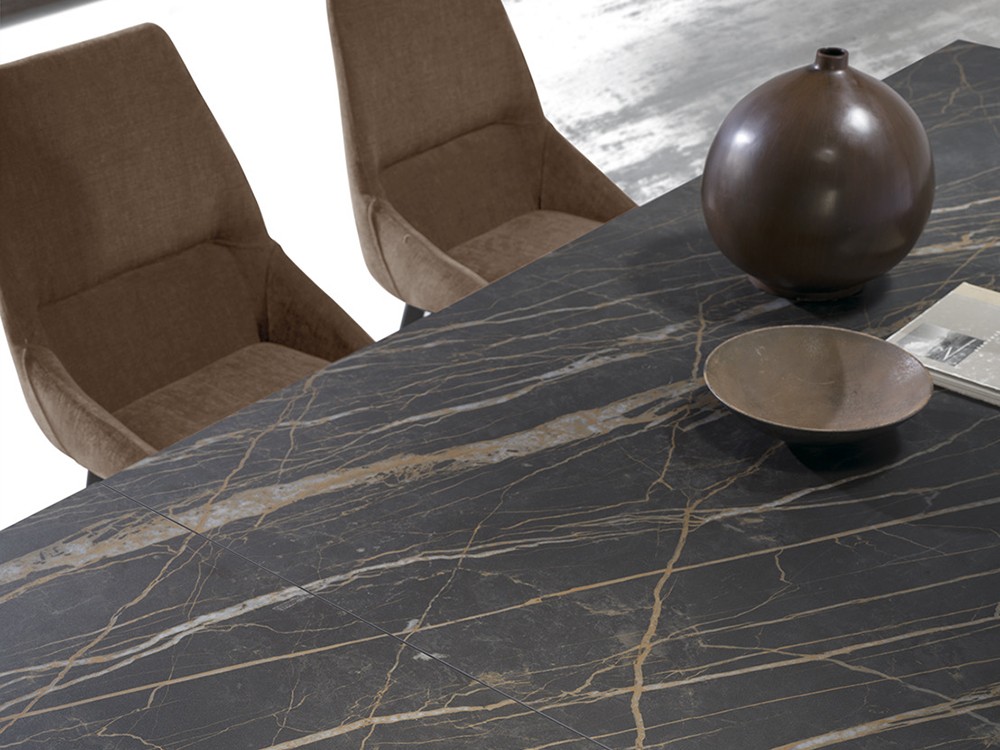 Mesa extensible de comedor Sydney porcelánico de Ramiro Tarazona - 9