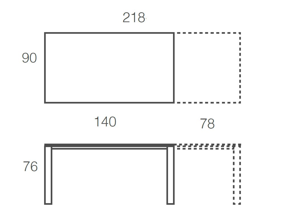 Mesa extensible de comedor Sydney porcelánico de Ramiro Tarazona - 11