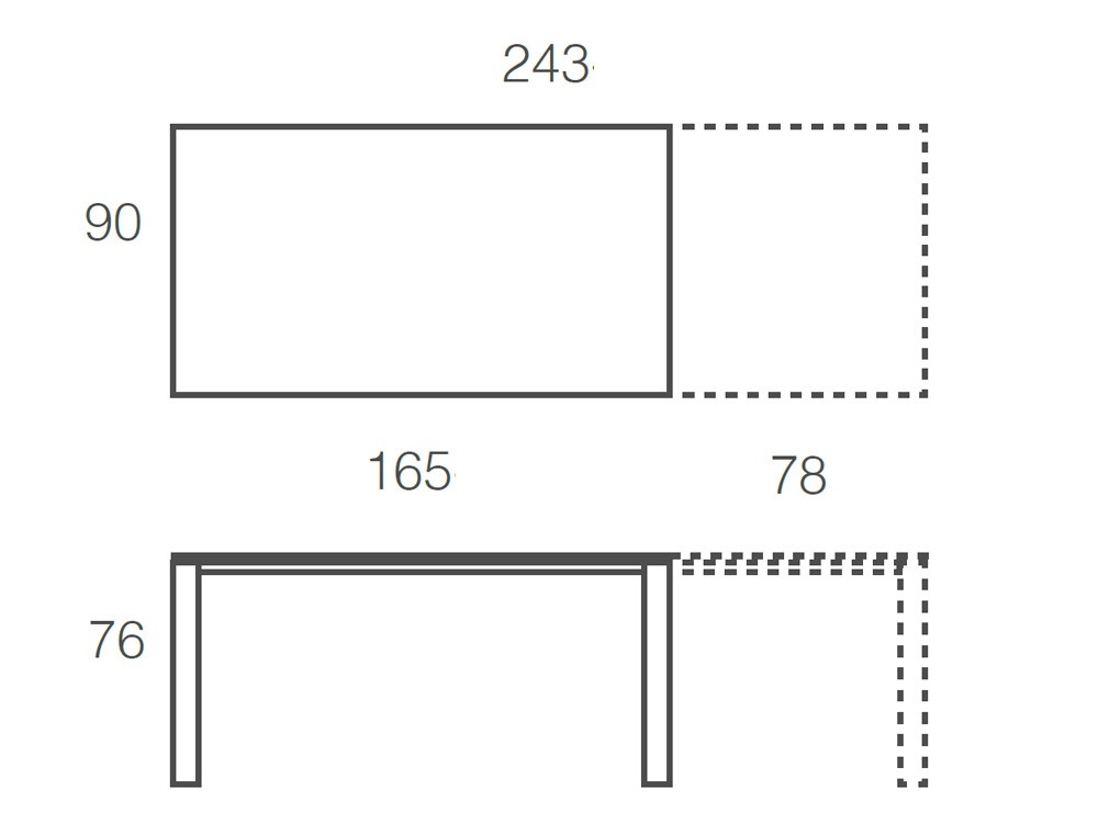 Mesa extensible de comedor Sydney porcelánico de Ramiro Tarazona - 13