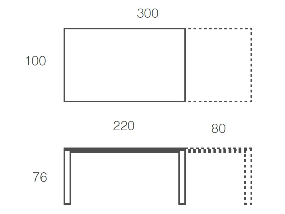 Mesa extensible de comedor Sydney porcelánico de Ramiro Tarazona - 18