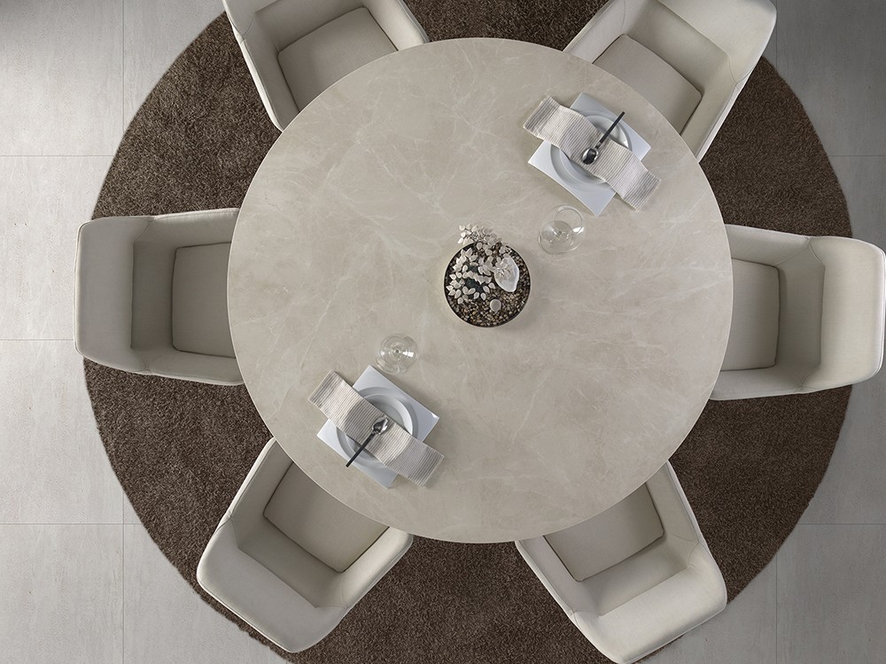 Mesa de comedor redonda u ovalada Vega de Ramiro Tarazona - 2