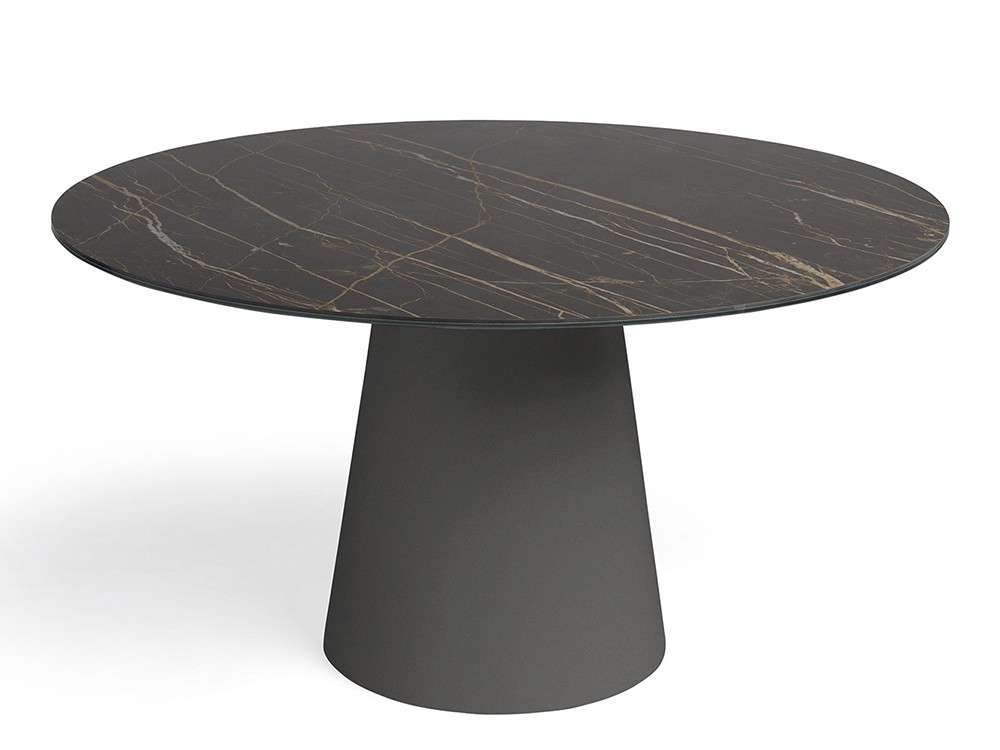 Mesa de comedor redonda u ovalada Vega de Ramiro Tarazona - 5