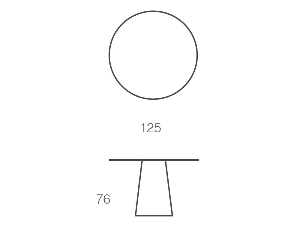 Mesa de comedor redonda u ovalada Vega de Ramiro Tarazona - 6