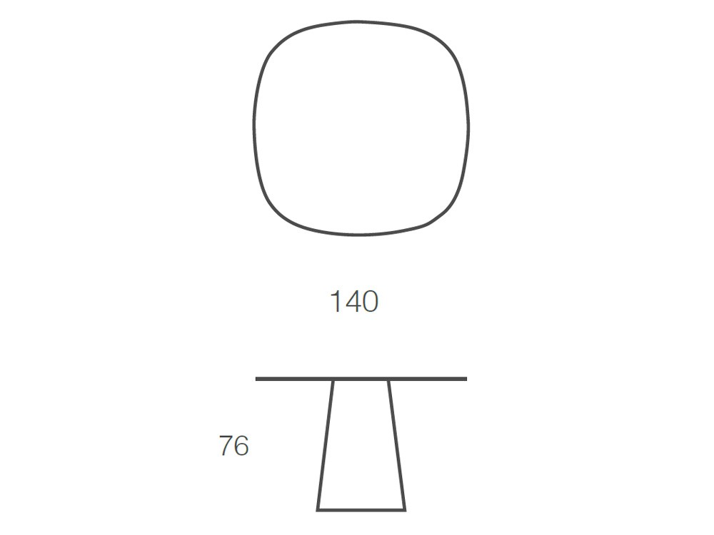 Mesa de comedor redonda u ovalada Vega de Ramiro Tarazona - 14