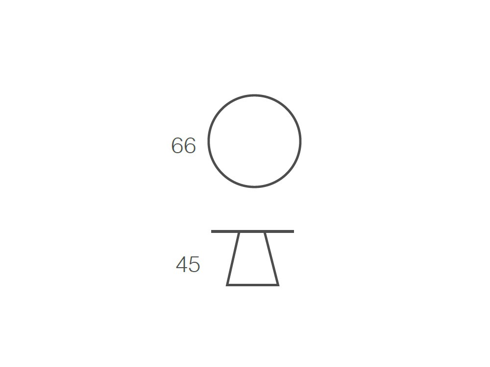 Mesa auxiliar Vega Cristal de Ramiro Tarazona - 4