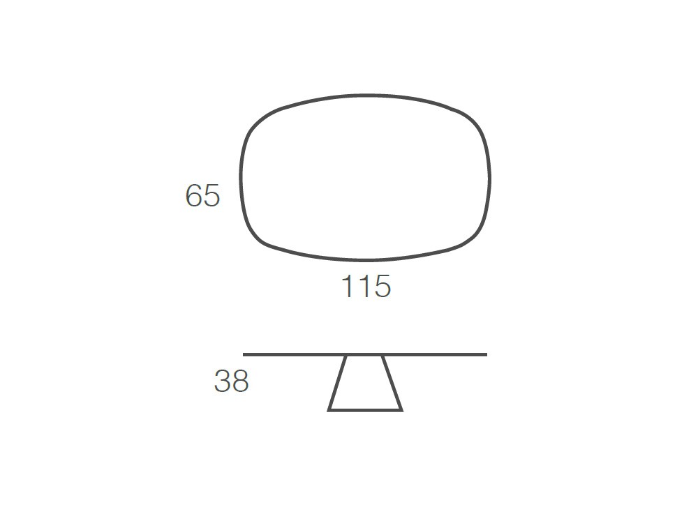 Mesa de centro Vega Porcelánico