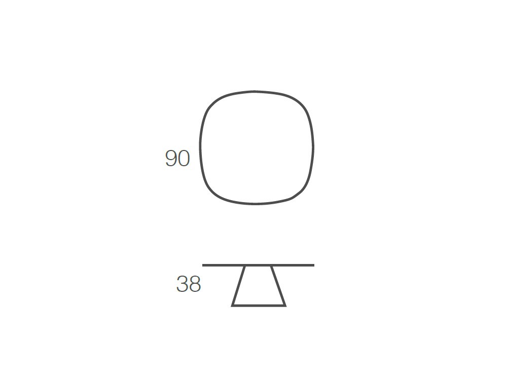 Mesa de centro Vega Porcelánico