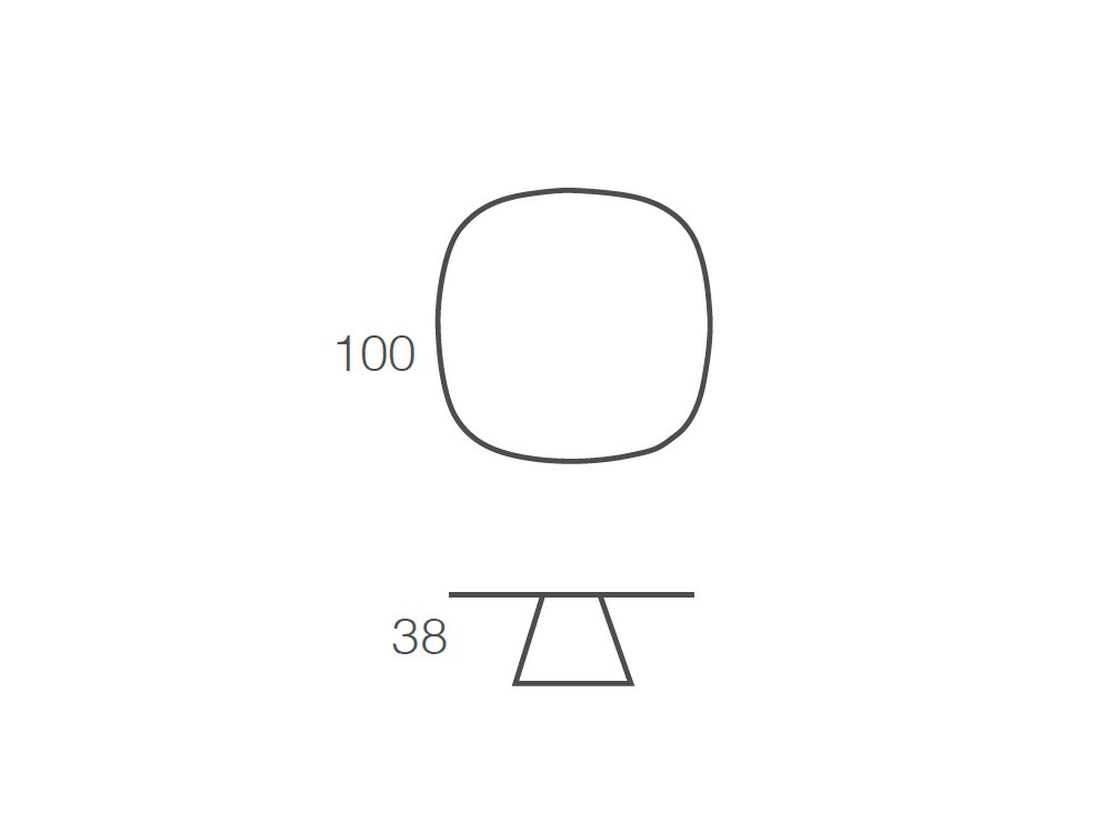 Mesa de centro Vega Porcelánico