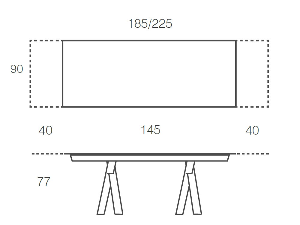 Mesa extensible Vogart Porcelánico Ramiro Tarazona - 3