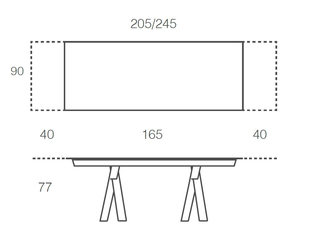 Mesa extensible Vogart Porcelánico Ramiro Tarazona - 5