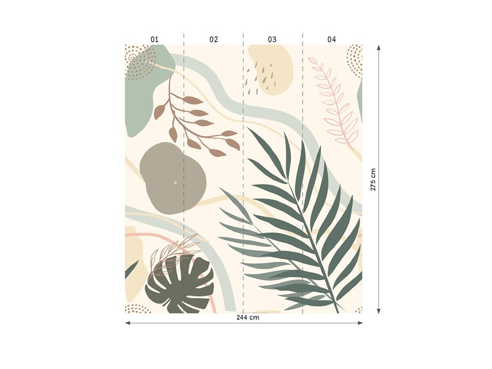 Mural decorativo Boho