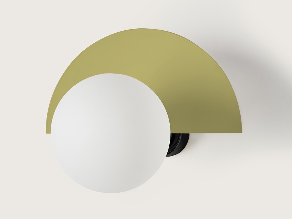 Aplique Haban single color con pieza de metal y soporte negro de Aromas del campo - 2