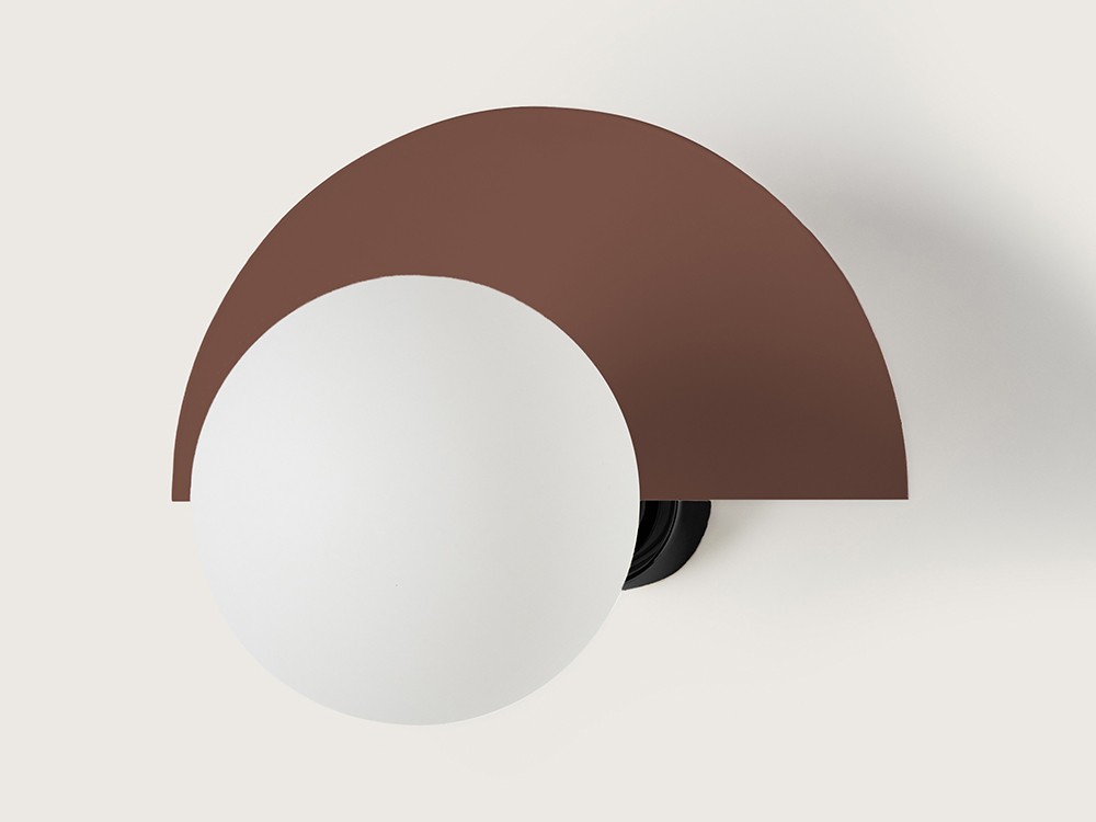 Aplique Haban single color con pieza de metal y soporte negro de Aromas del campo - 7