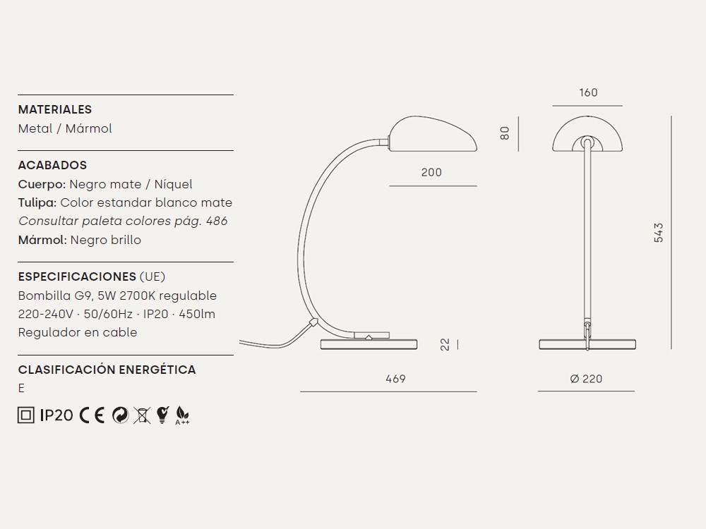 Lámpara de sobremesa Kezo de Aromas del campo - 24