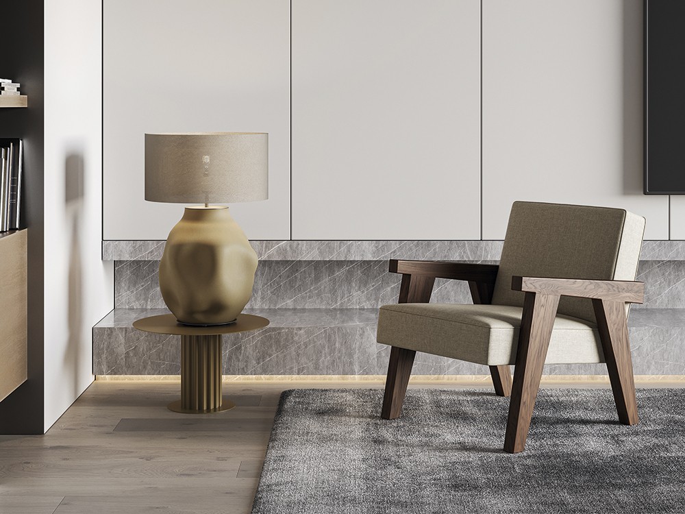 Pie de lámpara Etho de cerámica personalizable Aromas del campo - 2