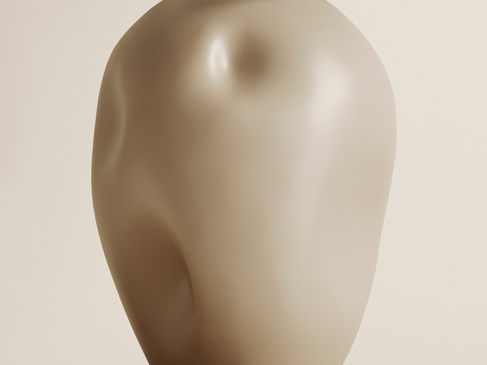 Pie de lámpara Ural de cerámica pintada a mano de Aromas del campo - 4