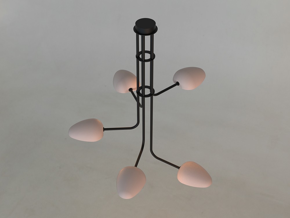 Lámpara de techo Kezo de Aromas del campo - 5