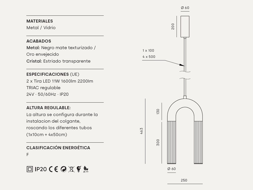 Lámpara de techo Imán de Aromas - 3