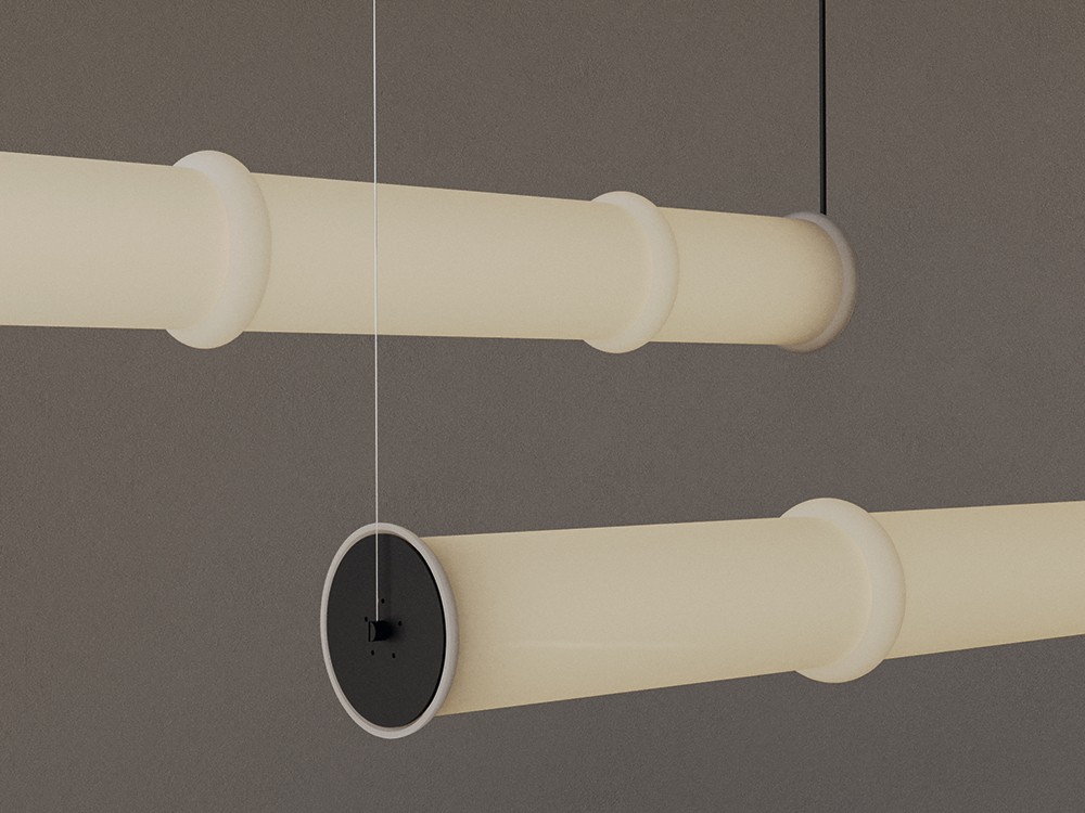 Lámpara de techo Canna L de Aromas - 4