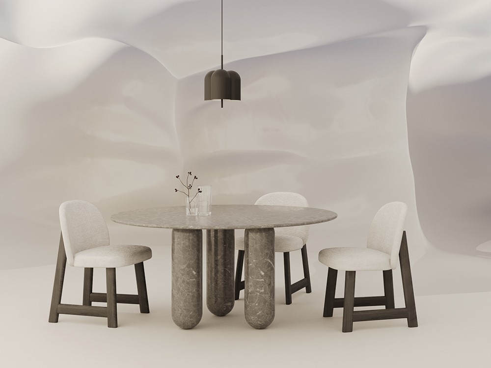 Lámpara de techo Oket con pantalla de meta de Aromas del campo - 4