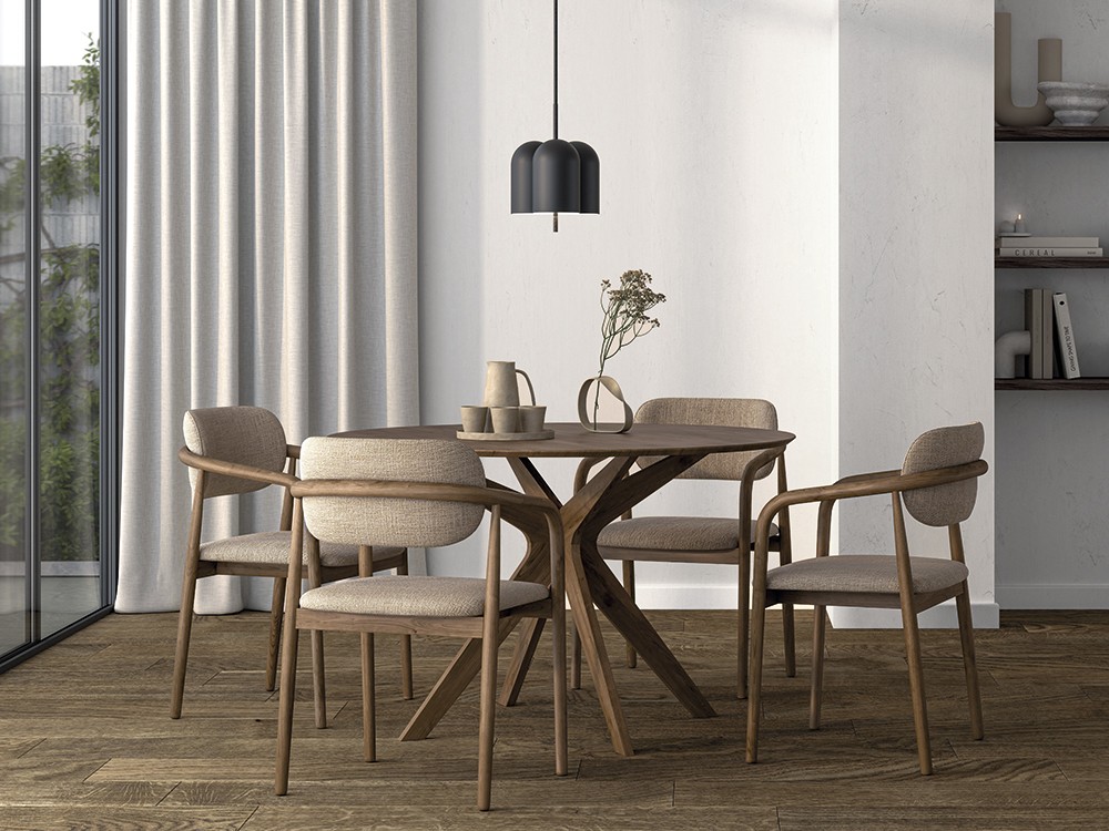 Lámpara de techo Oket con pantalla de meta de Aromas del campo - 1