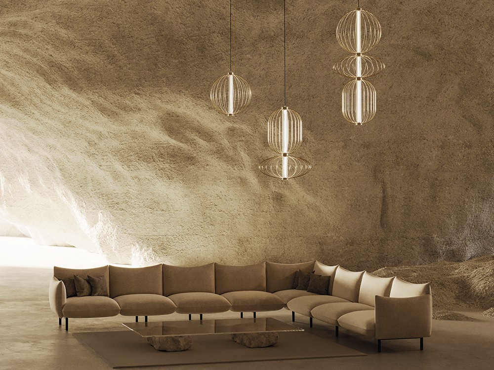 Lámpara de techo en varias medidas Pepo de Aromas - 5