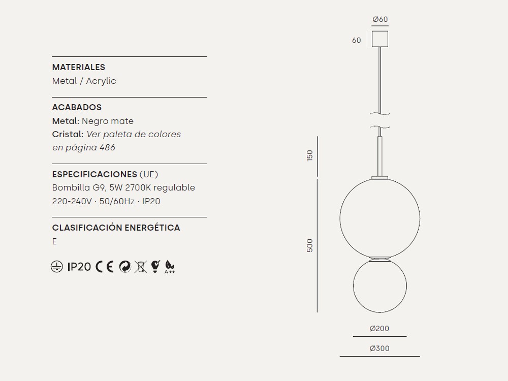Lámpara de techo Ulon de Aromas del campo - 14