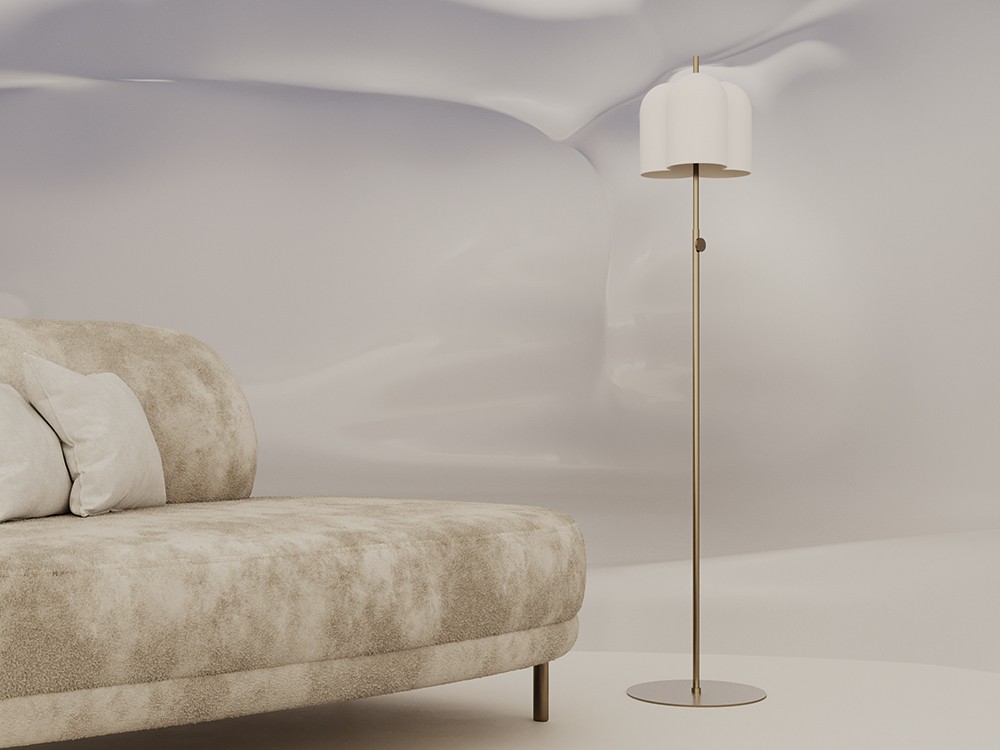 Lámpara de pie Oket de Aromas del campo - 3