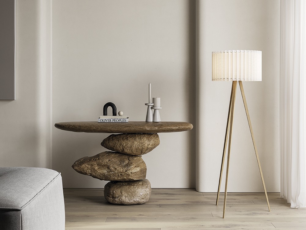 Lámpara de pie Dira de Aromas del campo - 1