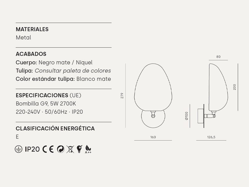 Aplique de metal Kezo de Aromas del campo - 16