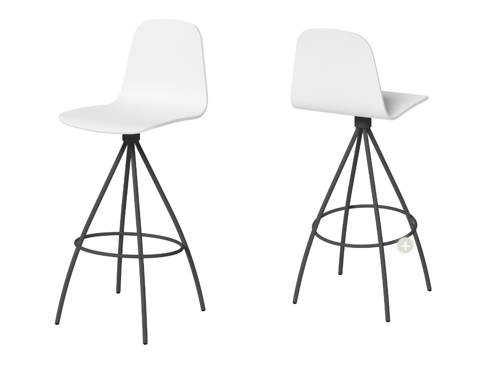 Taburete giratorio Totem Madera de Cancio - 2