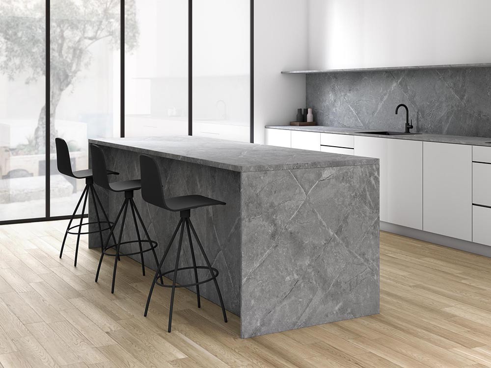 Taburete giratorio Totem Madera de Cancio - 1