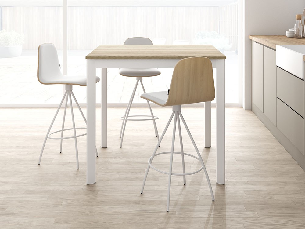 Taburete giratorio Totem Tessuto tapizado de Cancio - 1