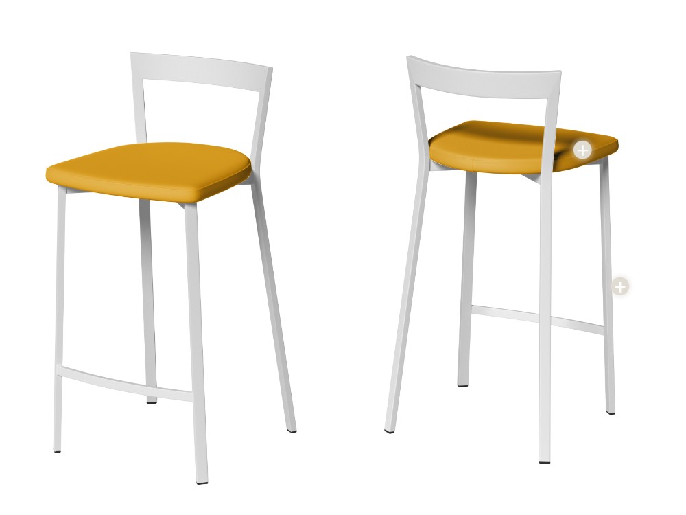 Taburete de cocina Cancio Spirit Tapizado  - 6