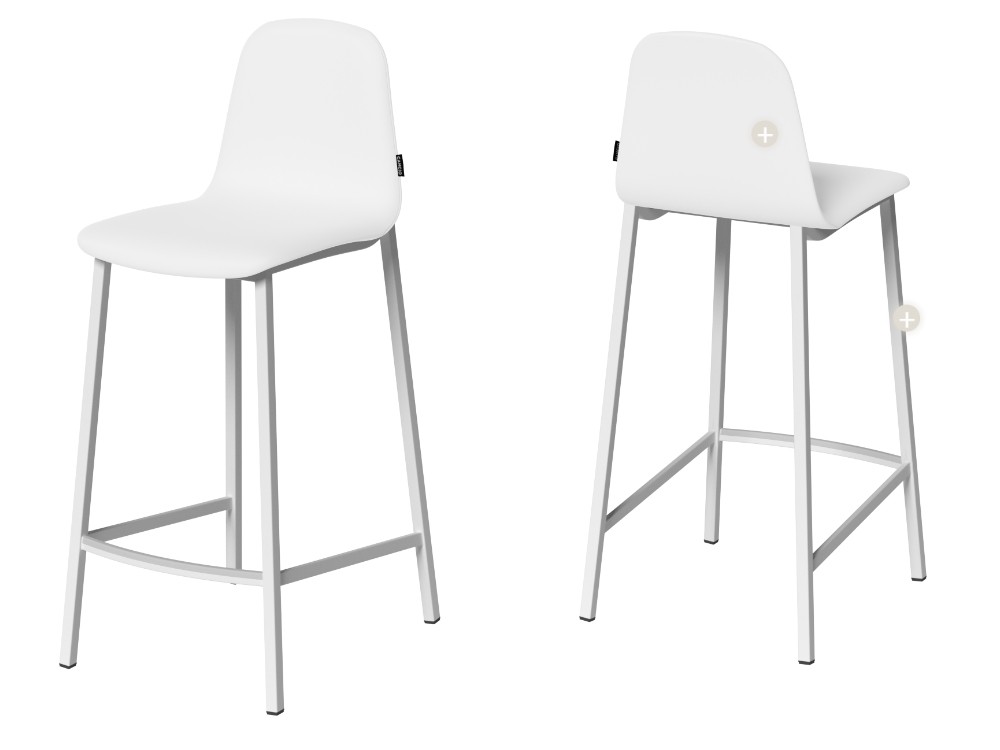 Taburete de cocina Moly Tapizado de Cancio - 2