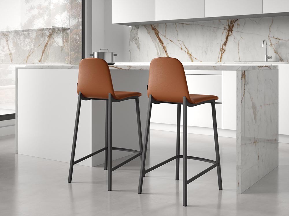 Taburete de cocina Moly Tapizado de Cancio - 1