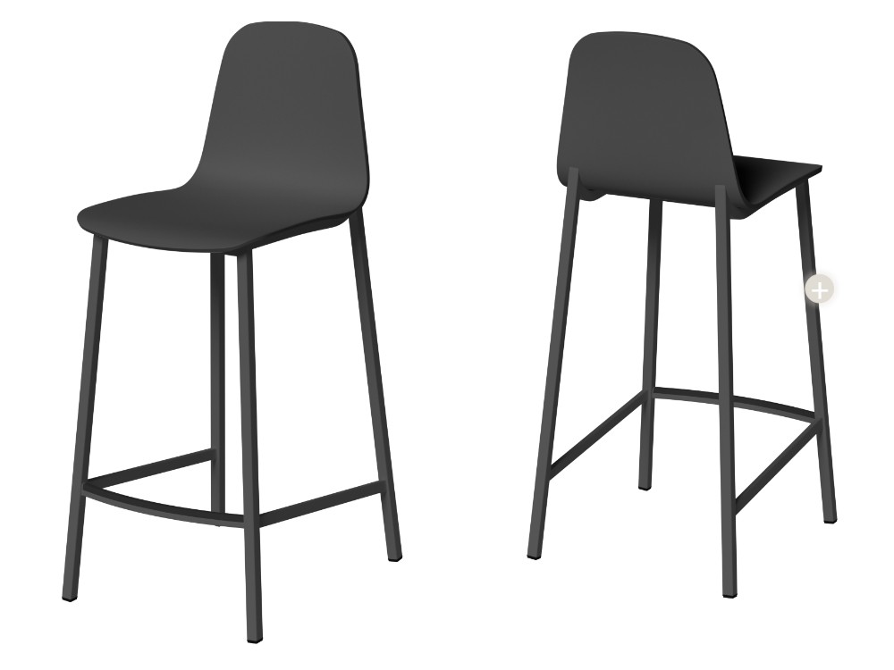 Taburete de cocina Moly Madera de Cancio - 2