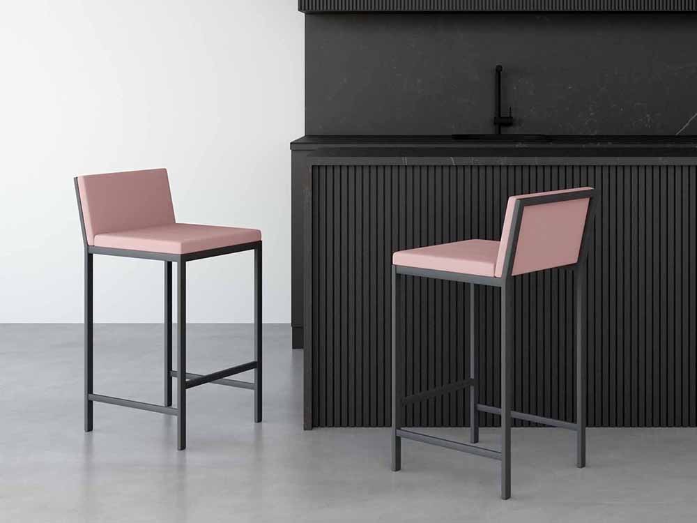 Taburete de cocina Gemma tapizado de Cancio - 1