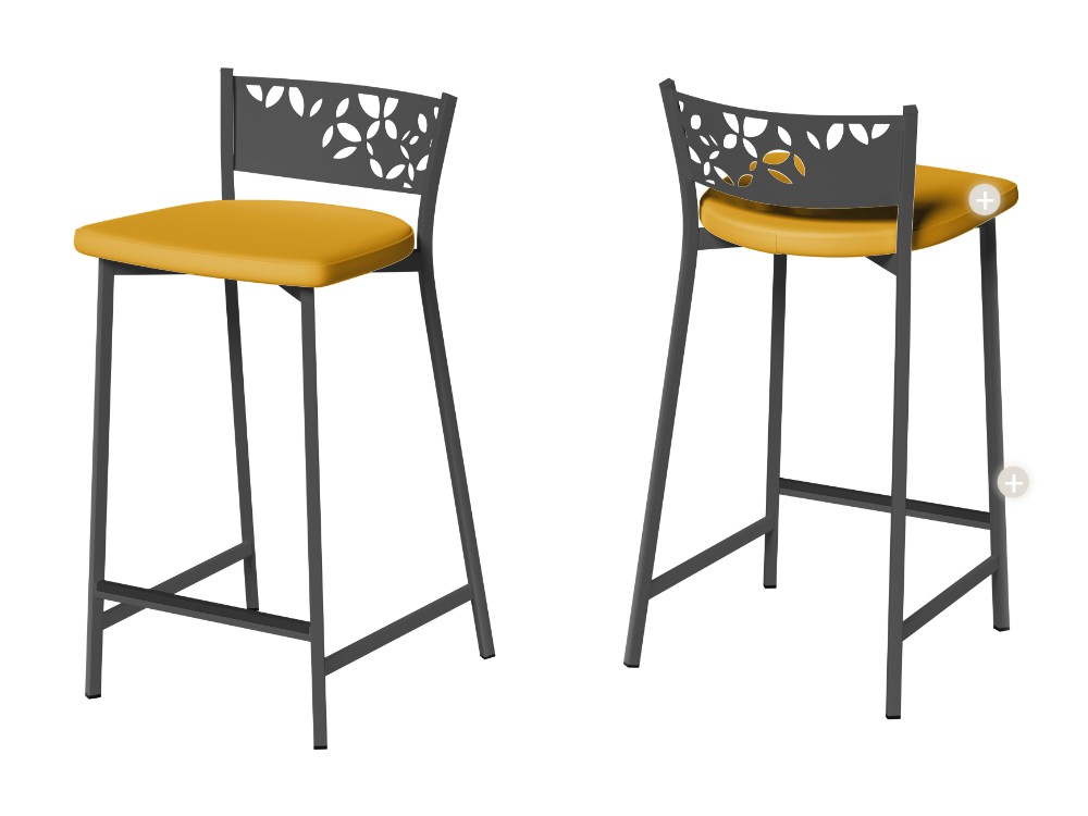 Taburete de cocina Fiore Tapizado de Cancio - 2