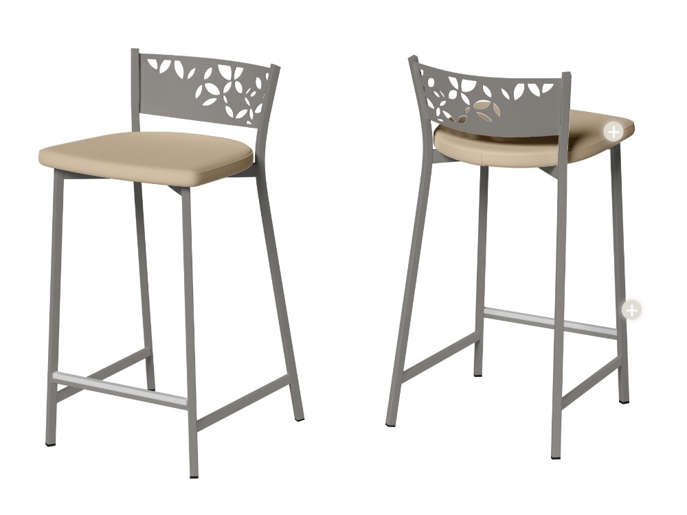 Taburete de cocina Fiore Tapizado de Cancio - 3