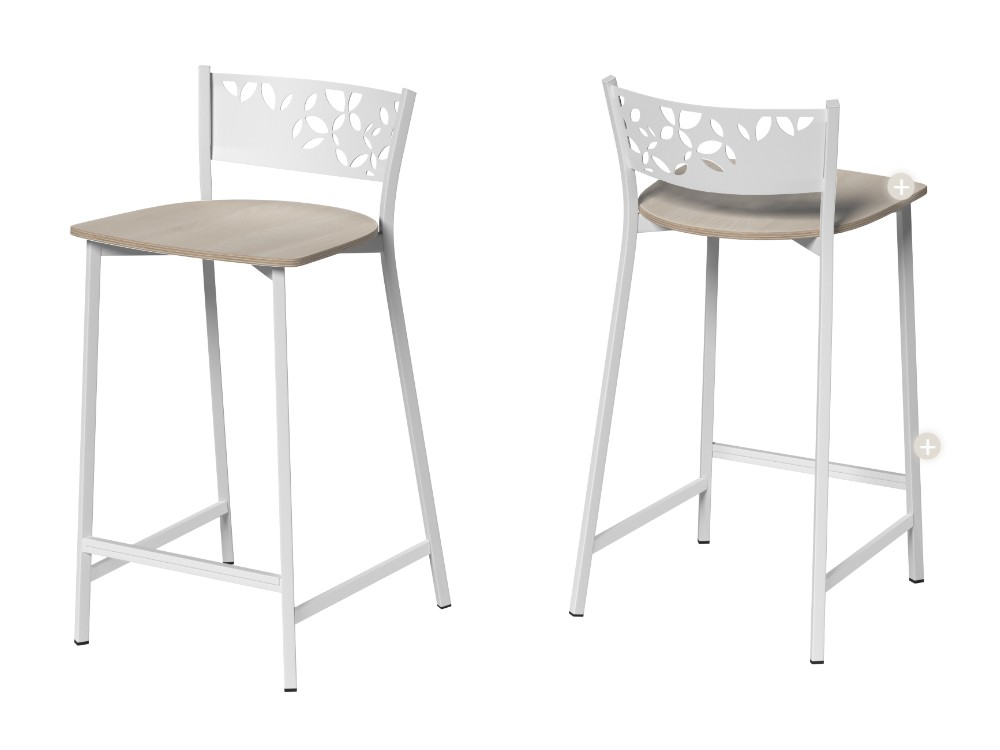 Taburete de cocina Fiore Madera de Cancio - 3