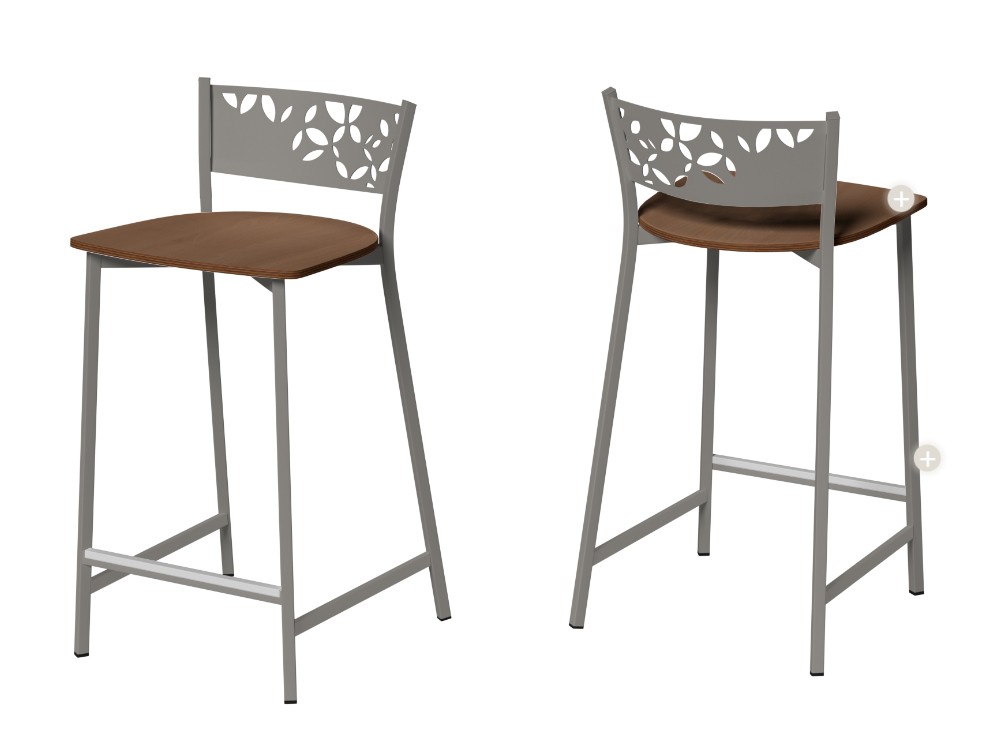 Taburete de cocina Fiore Madera de Cancio - 4