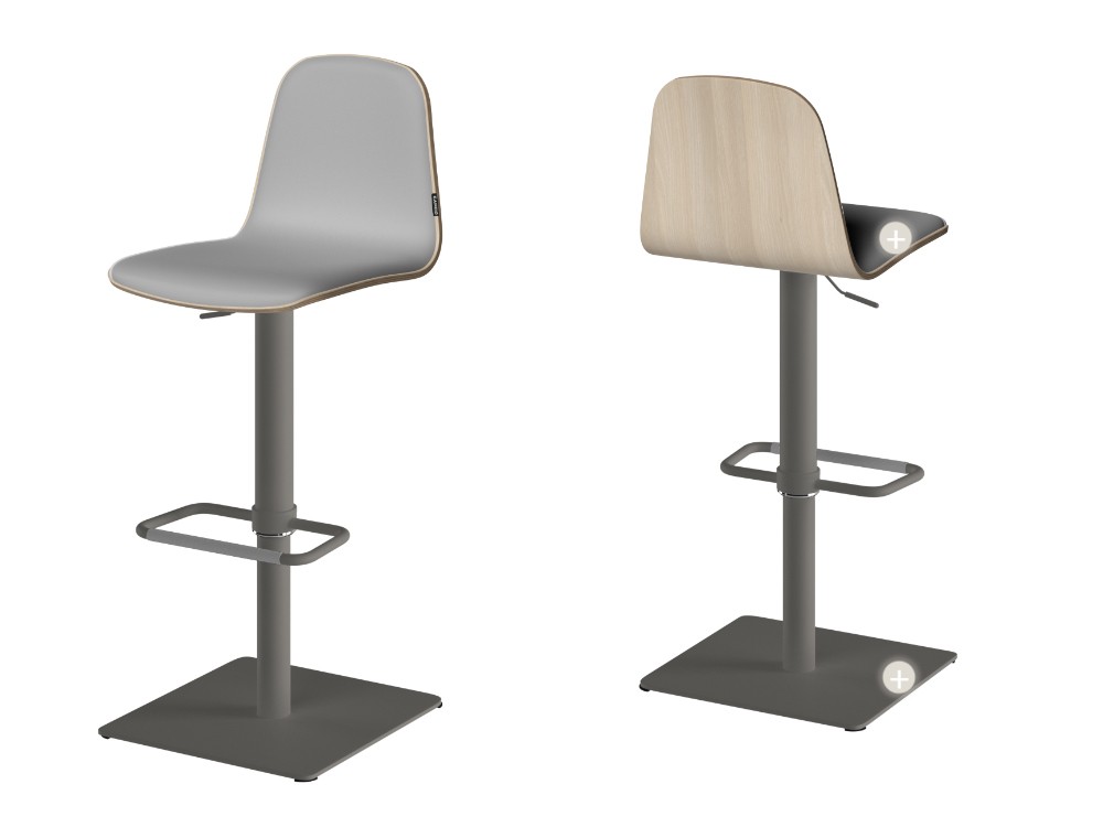 Taburete de cocina elevable Lemon Tessuto de Cancio - 4